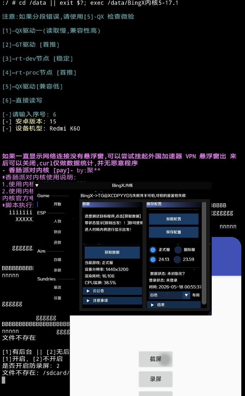 和平精英bingx内核破解-5.17 - 帖子图片1